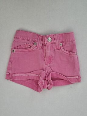 Amy Coe Bright Pink Denim Shorts - 12 Months Baby Toddler